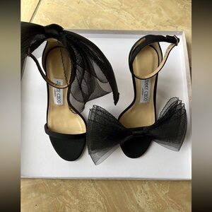 Jimmy Choo Aveline Bow Heels
